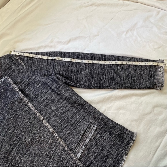 Banana Republic XL Preowned Tweed Grey Black Blazer/Jacket for Business/Casual - Picture 11 of 13